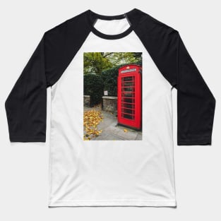 Telephone box, London England, UK Baseball T-Shirt